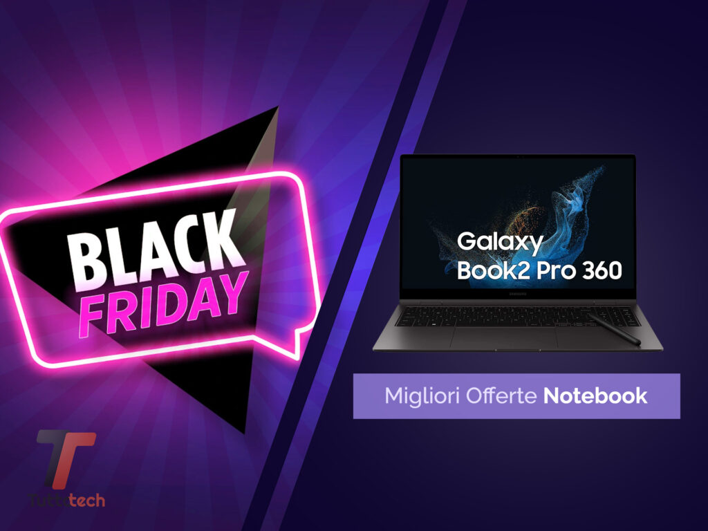 Black Friday Amazon: i migliori notebook