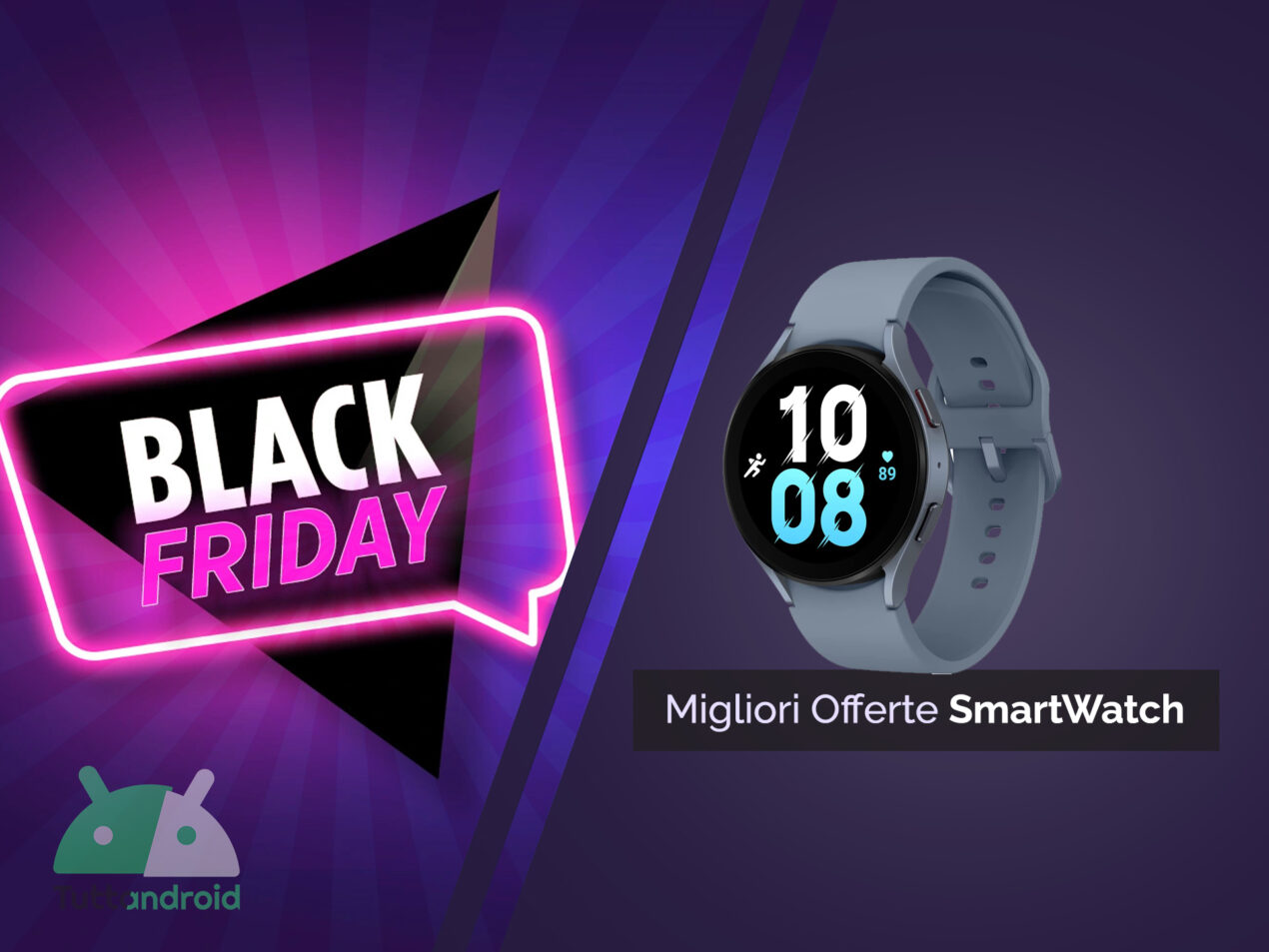Ecco gli smartwatch Wear OS in offerta nella Settimana del Black Friday Amazon