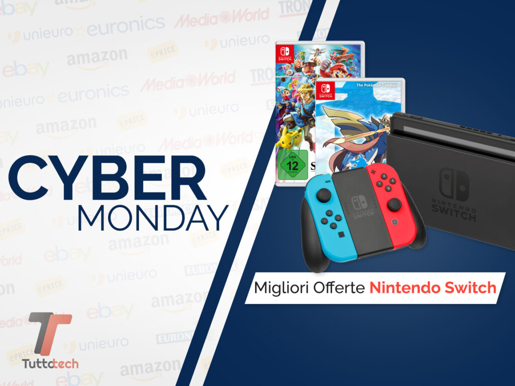 Nintendo Switch Cyber Monday 2024 le migliori offerte