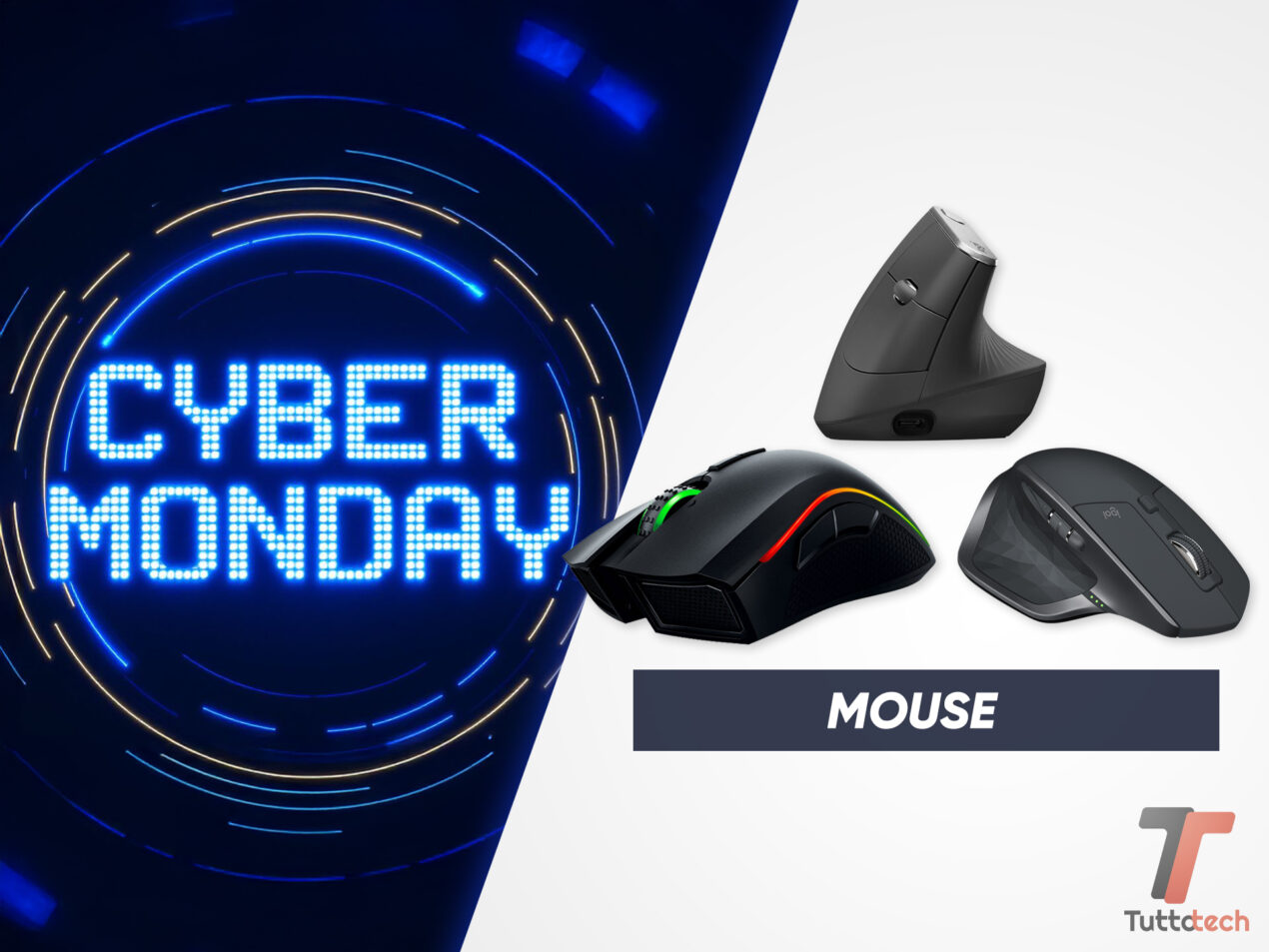 Offerte Mouse Cyber Monday: le migliori aggiornate in tempo reale