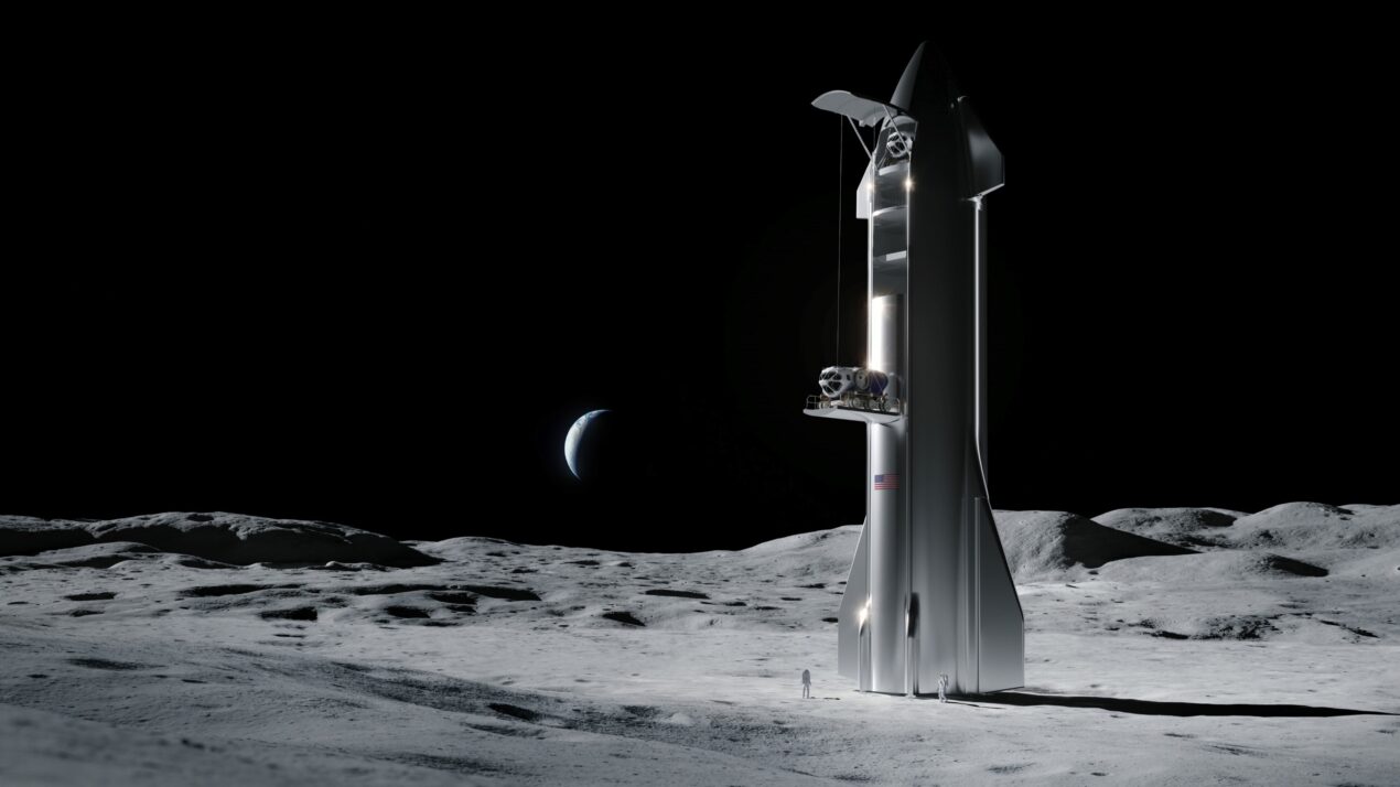 SpaceX e NASA insieme per riportare l'uomo sulla Luna con Starship