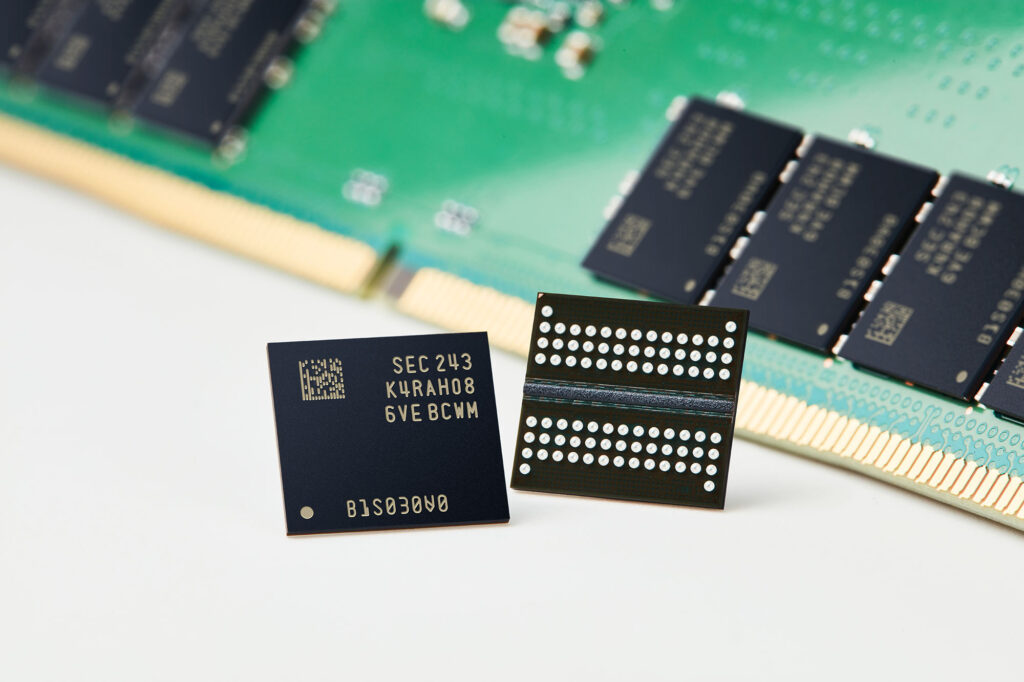 Samsung DRAM DDR5 a 12 nm