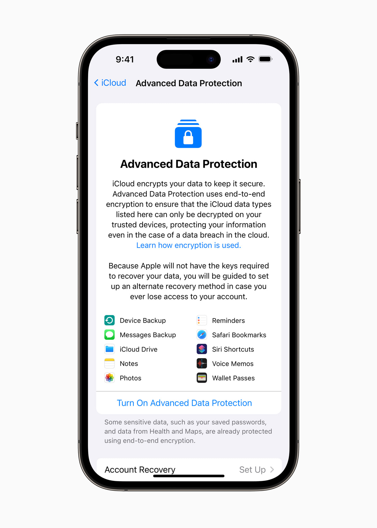 Apple Security Advanced Data Protection arriva con la RC di iOS 16.2 e iPadOS 16.2
