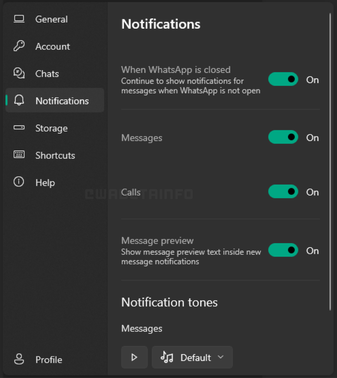 WhatsApp Windows Beta