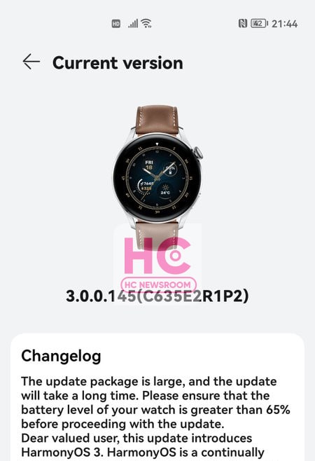 Huawei Watch 3 HarmonyOS 3

