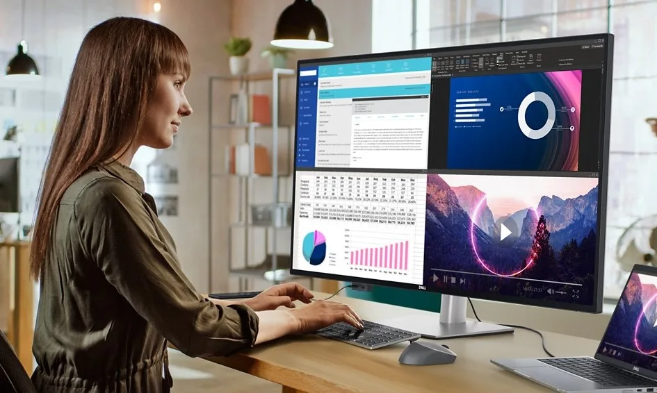 Dell UltraSharp 43 4K USB-C Hub Monitor CES 2023