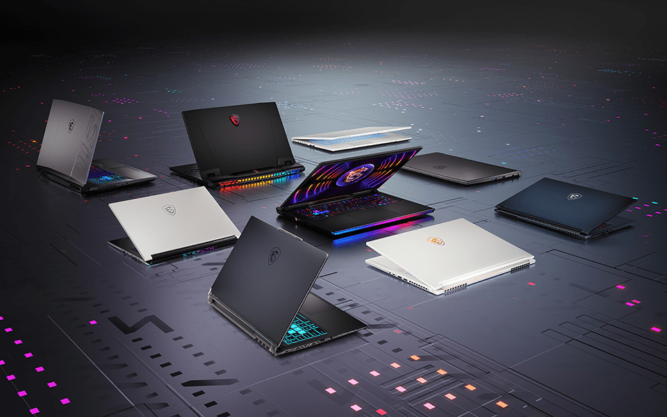 MSI laptop CES 2023