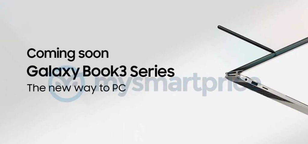 Samsung Galaxy Book3 teaser