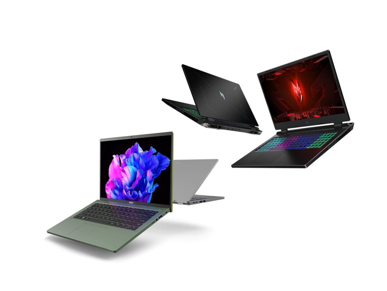 Acer annuncia per l'Italia Swift Go 14, Nitro 16 e 17 con AMD Ryzen 7000