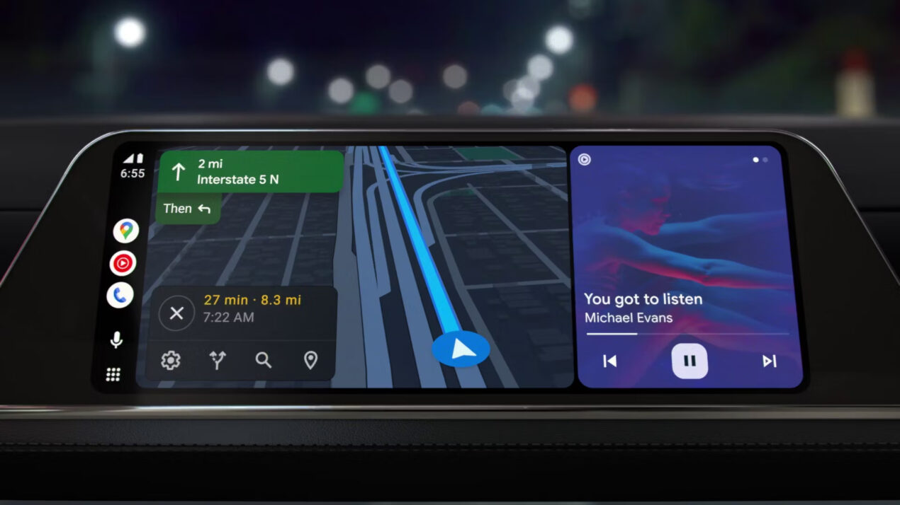 Android Auto Coolwalk disponibile per tutti: design rinnovato e WhatsApp integrato