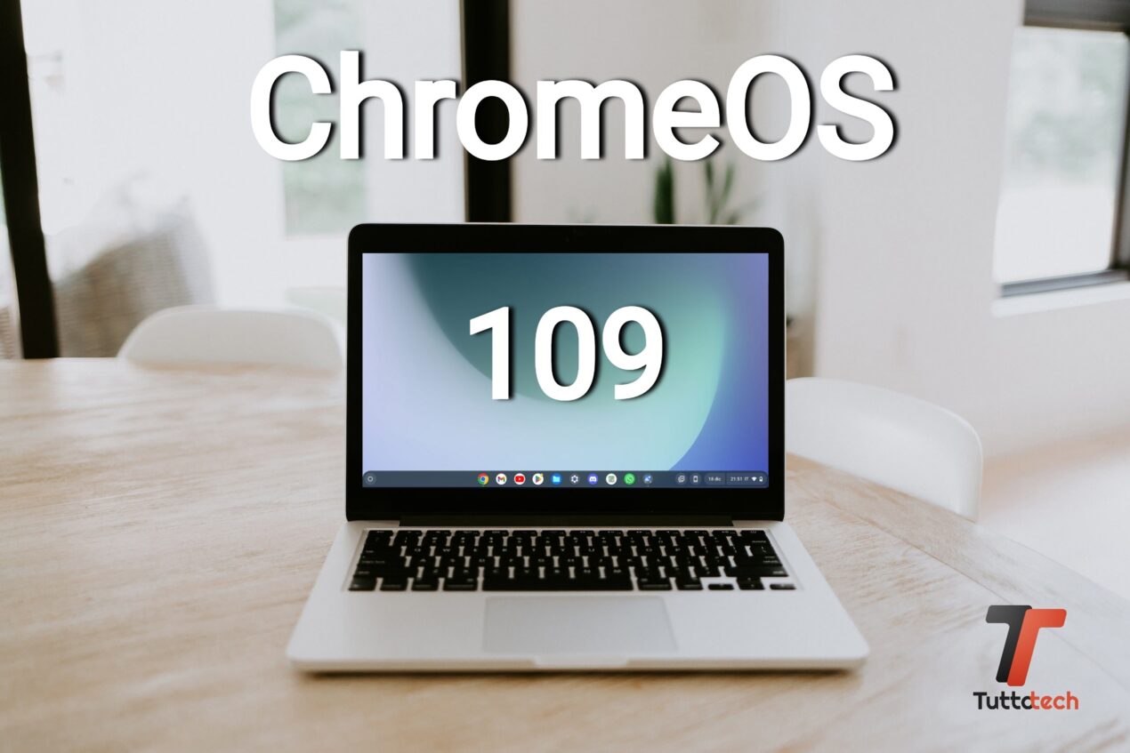 Google rilascia ChromeOS 109, poche novità in attesa della prossima versione