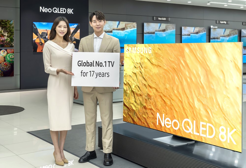 Samsung festeggia le vendite globali di TV