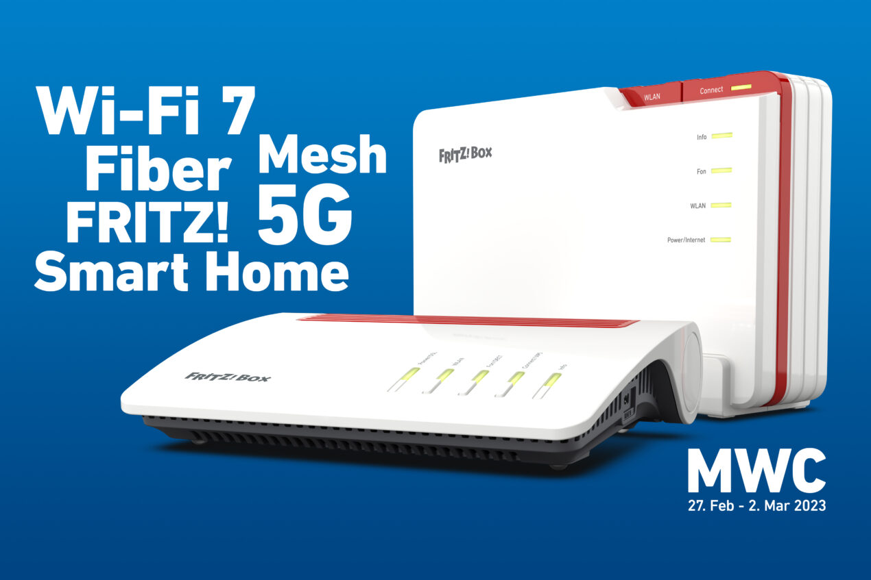 AVM amplia la gamma FRITZ! con soluzioni per fibra, 5G, Wi-Fi 7 e smart home