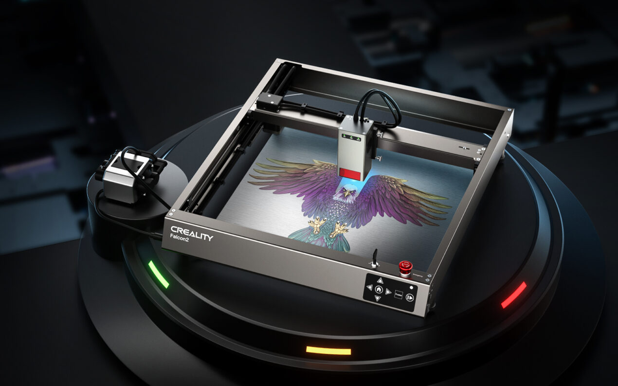 Creality presenta Falcon2, incisore laser di nuova generazione con laser da 22 watt
