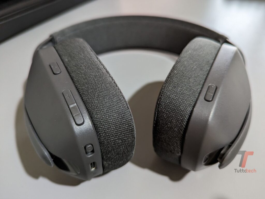 Logitech Zone Vibe 100 pulsanti