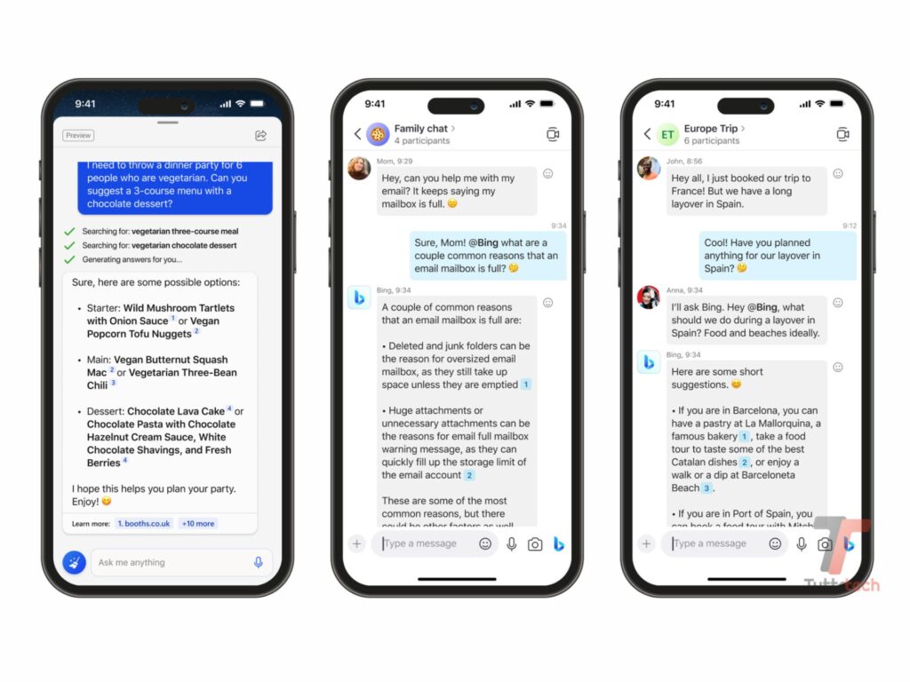 Microsoft Bing AI smartphone