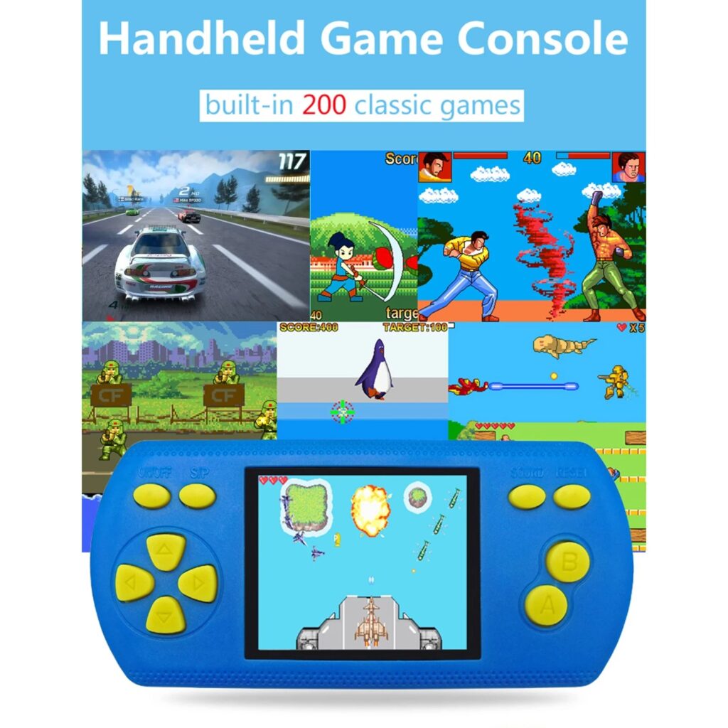 Retro game handheld console