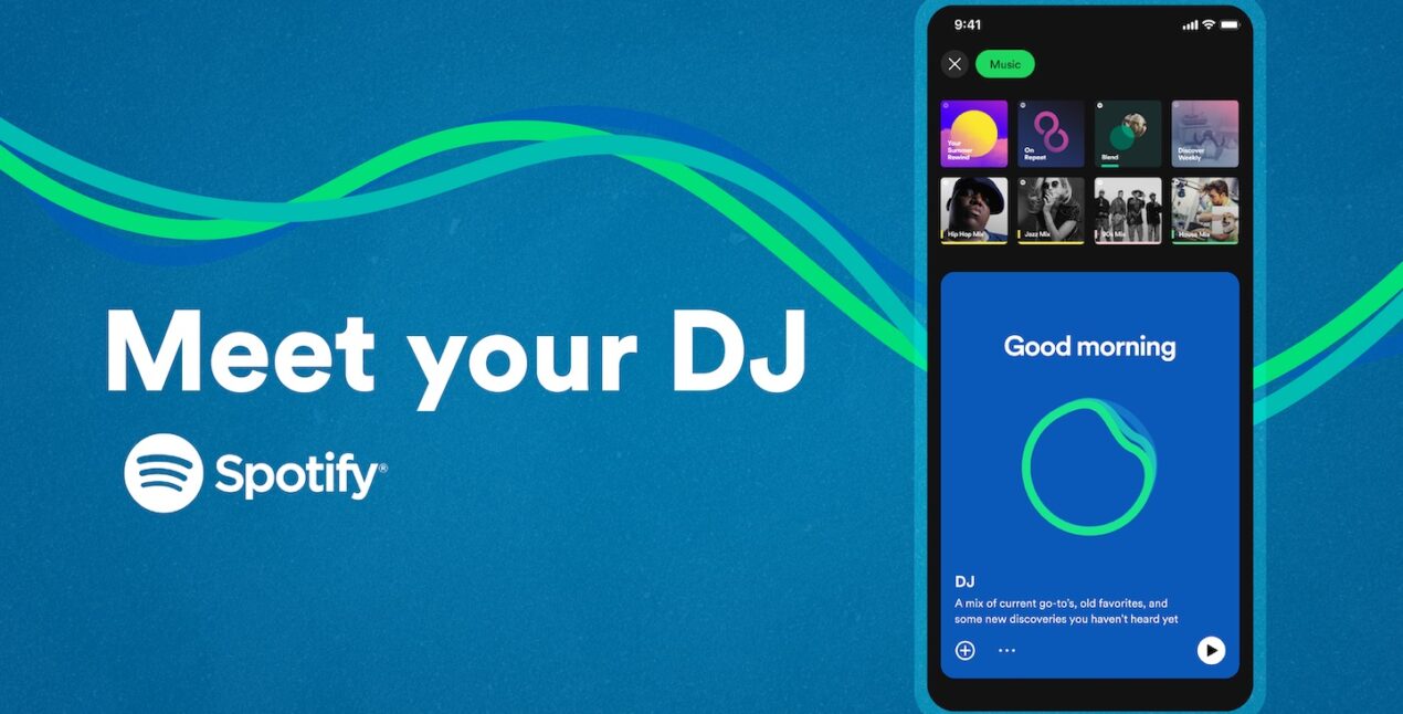 Spotify lancia DJ AI: seleziona le canzoni con l'intelligenza artificiale