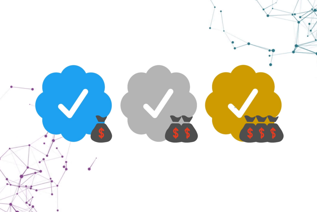 Presto, su Twitter, tutte le spunte (badge di verifica) potrebbero essere a pagamento.