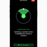 La funzione SOS emergenze via satellite degli iPhone 14 è disponibile in Italia 7