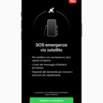 La funzione SOS emergenze via satellite degli iPhone 14 è disponibile in Italia 1
