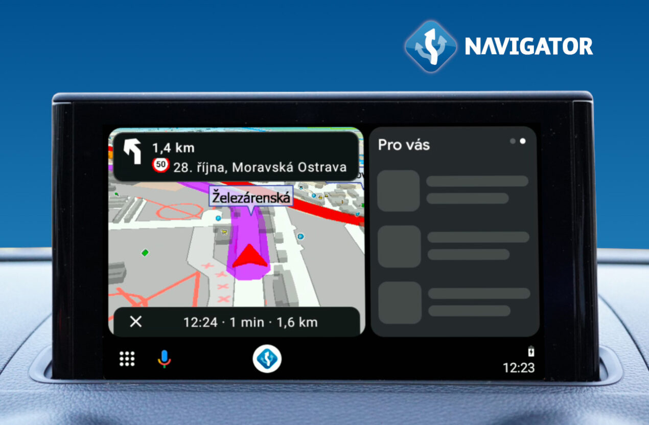 MapFactor Navigator si aggiorna con il supporto a Coolwalk per Android Auto
