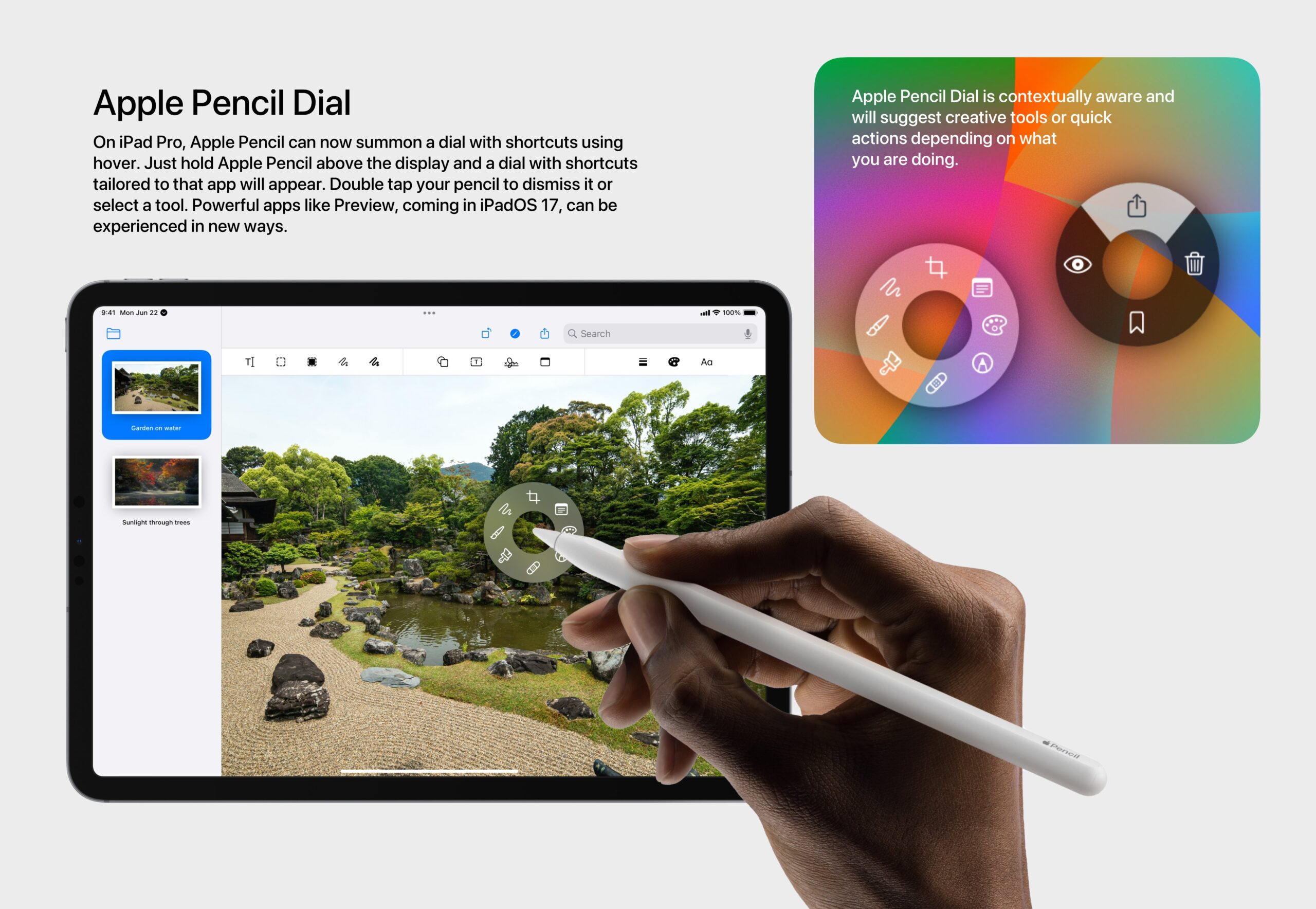 iPadOS 17 in un concept di Parker Ortolani