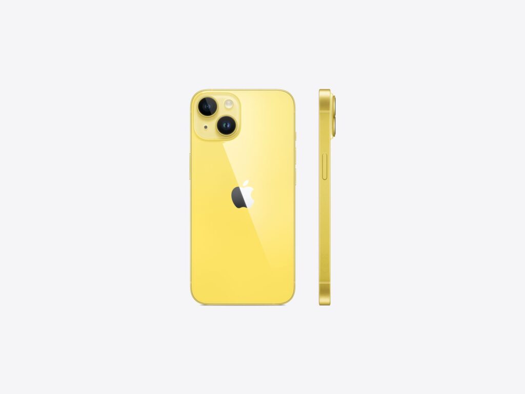 iPhone 14 giallo