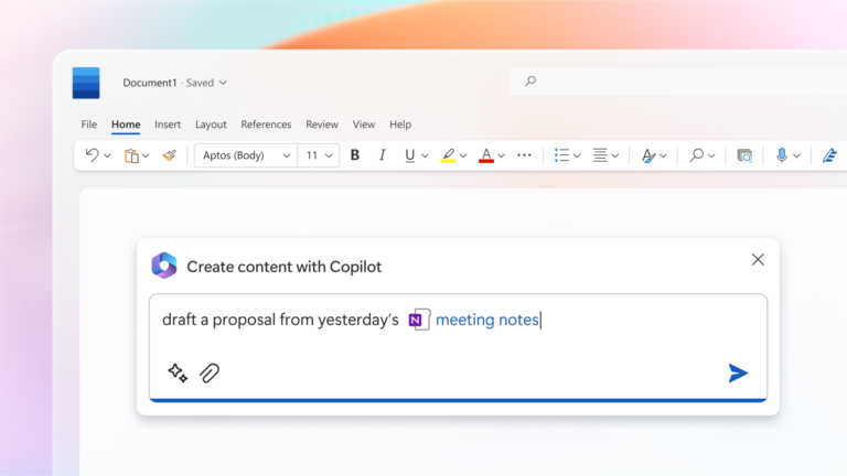 Microsoft rivoluziona Office con l'intelligenza artificiale di Copilot