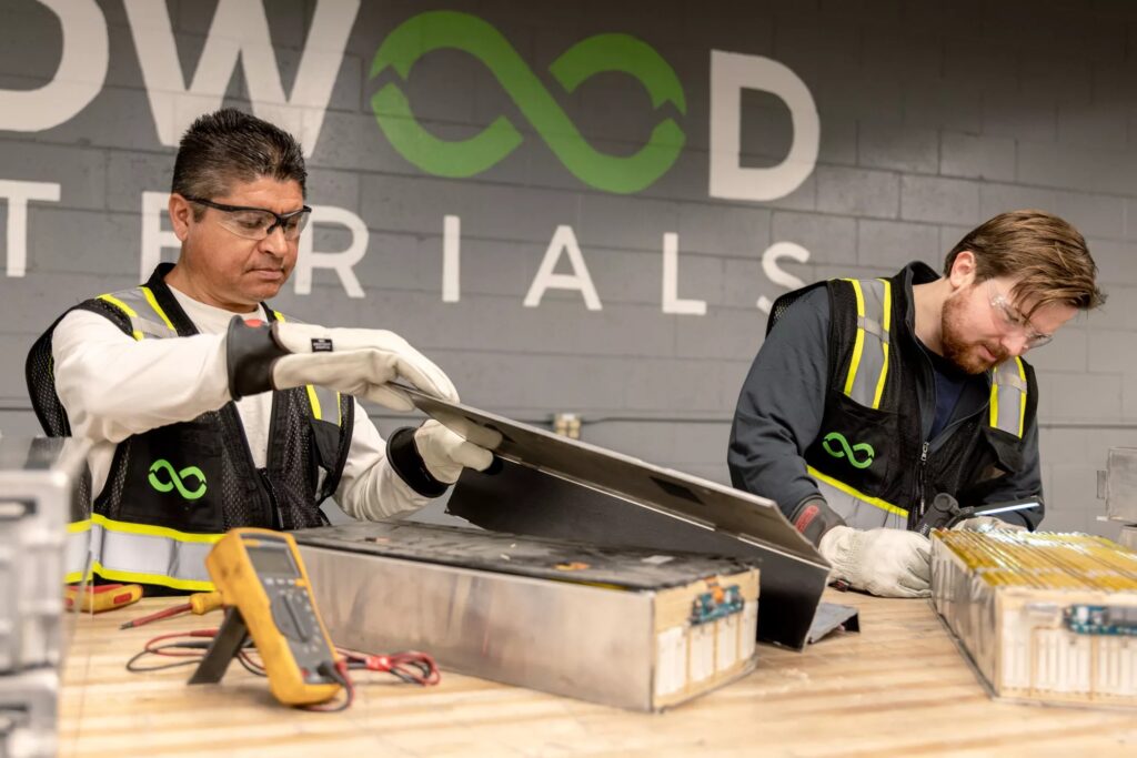 Redwood Materials riciclo batterie veicoli elettrici