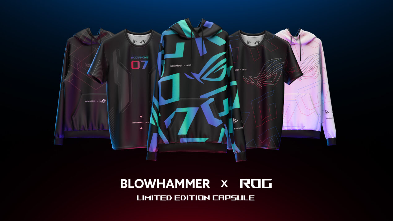 ASUS ROG presenta la sua prima capsule collection: debutta Blowhammer x ROG