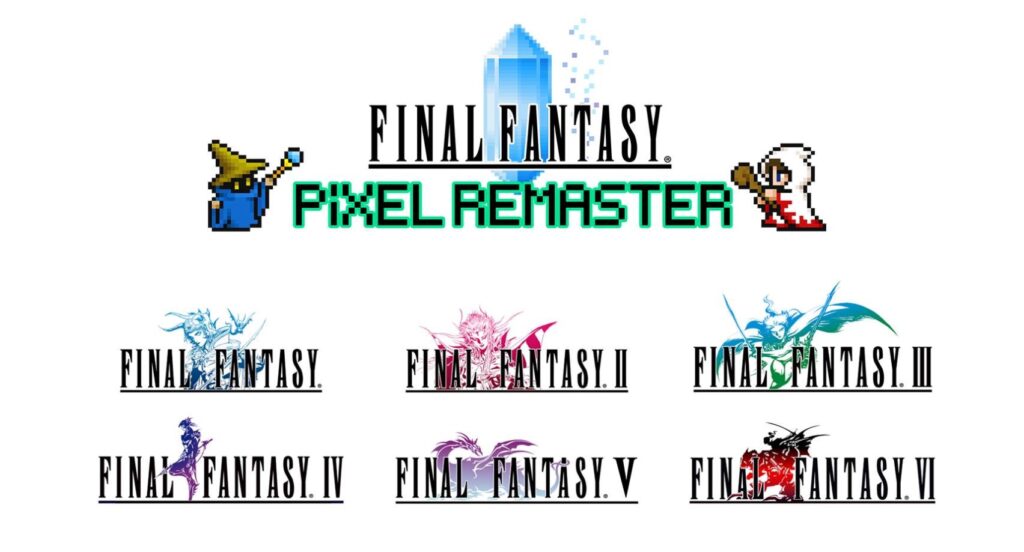 Final Fantasy pixel remaster PS4 switch