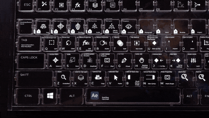 Il display adattivo della Flux Keyboard