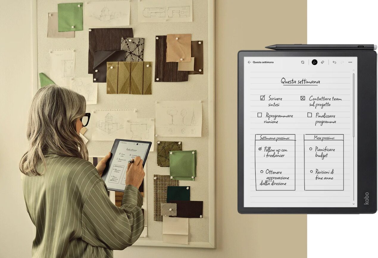 Kobo Elipsa 2E è un nuovo eBook reader con la penna che sfida Kindle Scribe