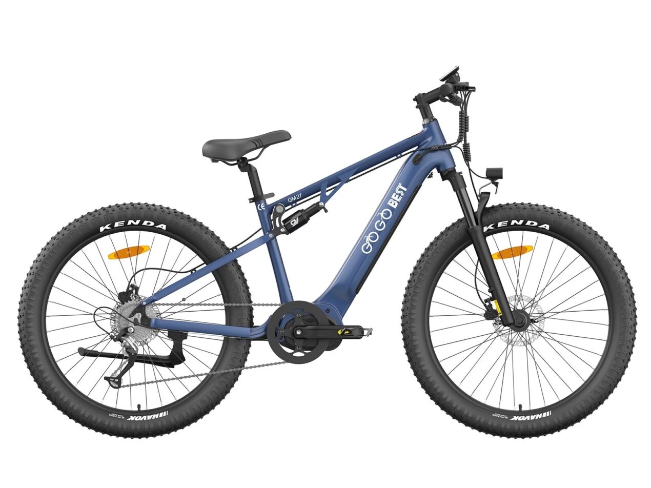 GOGOBEST GM27, con motore centrale e doppia sospensione, è in offerta limitata