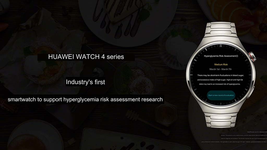 Huawei Watch 4 glicemia