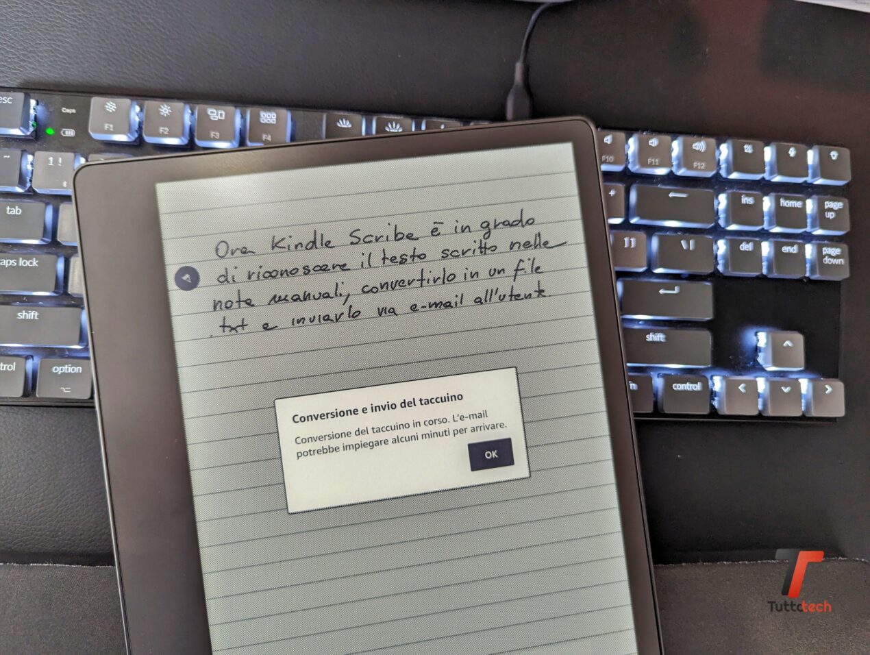 Amazon aggiorna Kindle Scribe con quattro nuove funzioni