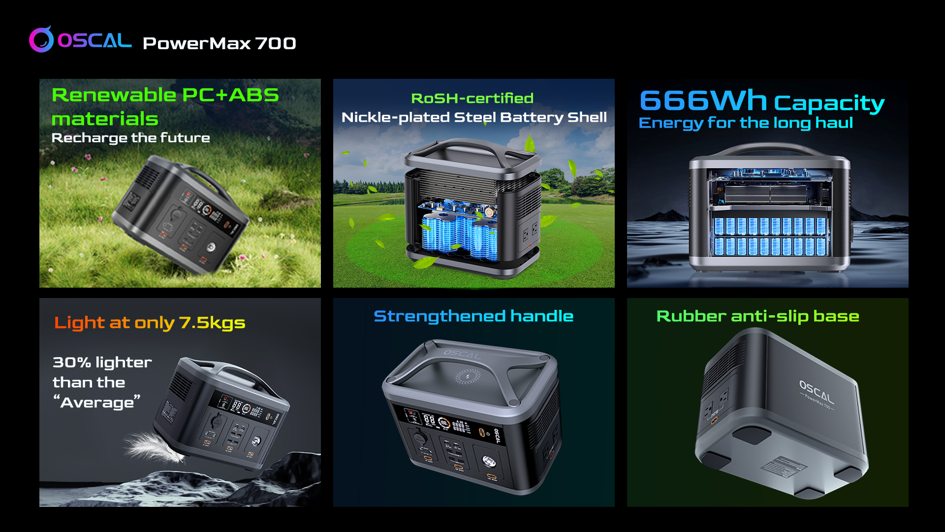 OSCAL PowerMax 700 arriva sul mercato: innovativo, eco-friendly e super conveniente 2
