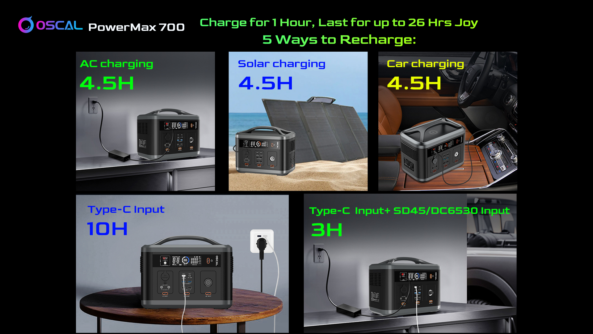 OSCAL PowerMax 700 arriva sul mercato: innovativo, eco-friendly e super conveniente 3