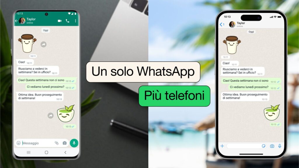 WhatsApp su più dispositivi con iPhone