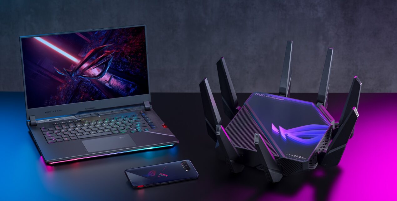 ASUS annuncia ROG Rapture GT-AXE16000 e Rapture GT6, il top per il gaming online