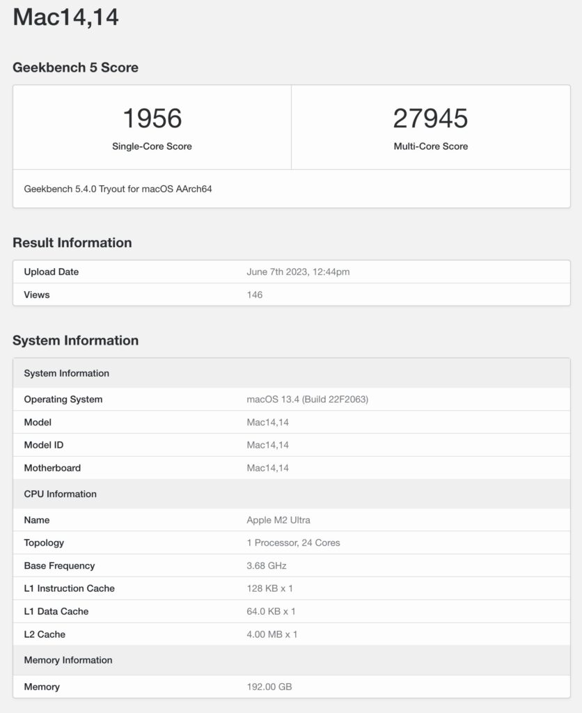 Apple M2 Ultra potrebbe non essere all'altezza delle CPU di Intel e AMD