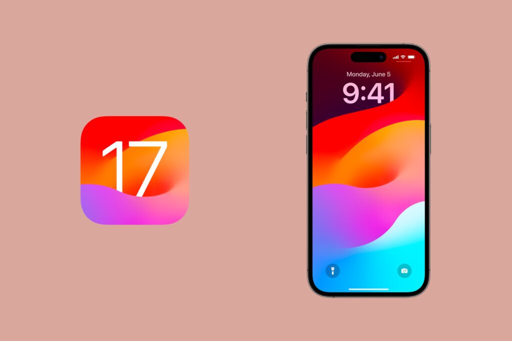 Apple iOS 17 lockscreen hero