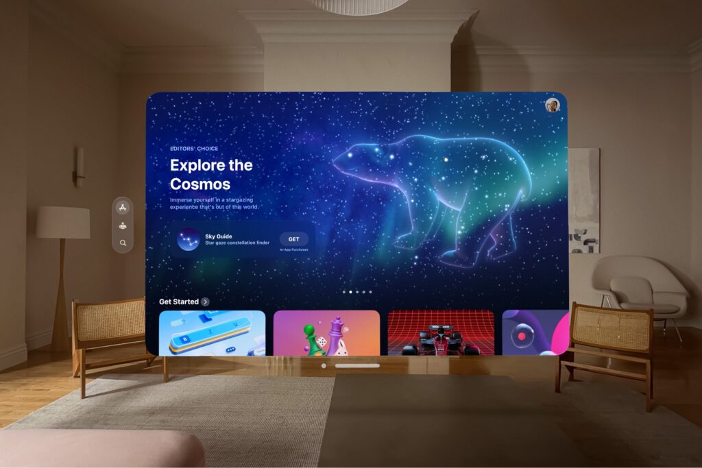 Apple visionOS beta 1 e visionOS SDK