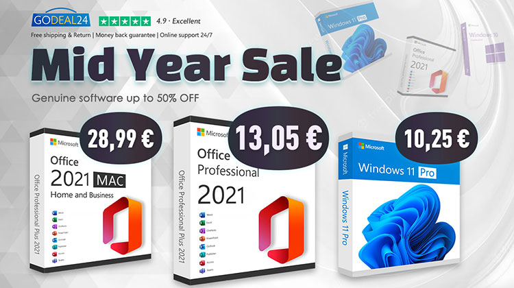 Godeal24 Offerte Windows 11 Office 2021