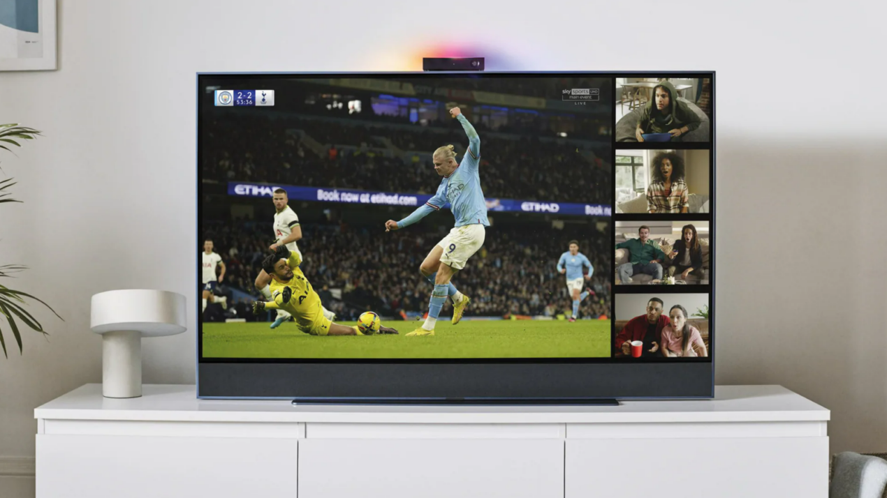 Sky Live è una nuova webcam con funzioni social, gaming e fitness per smart TV