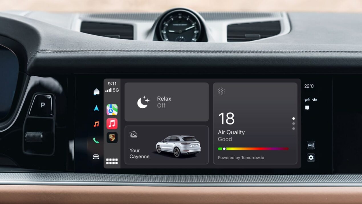 Porsche ci dà un assaggio del nuovo Apple CarPlay
