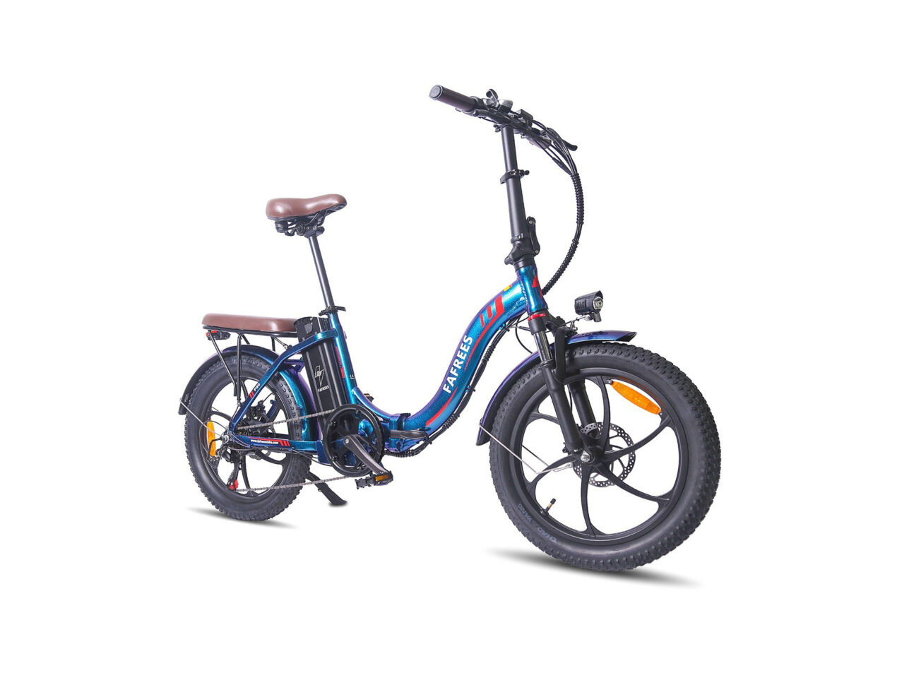 Questa e-bike pieghevole ha un'autonomia strepitosa