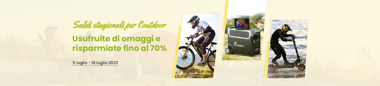 Al via i Saldi stagionali per l'outdoor di Geekmall, ecco le principali offerte