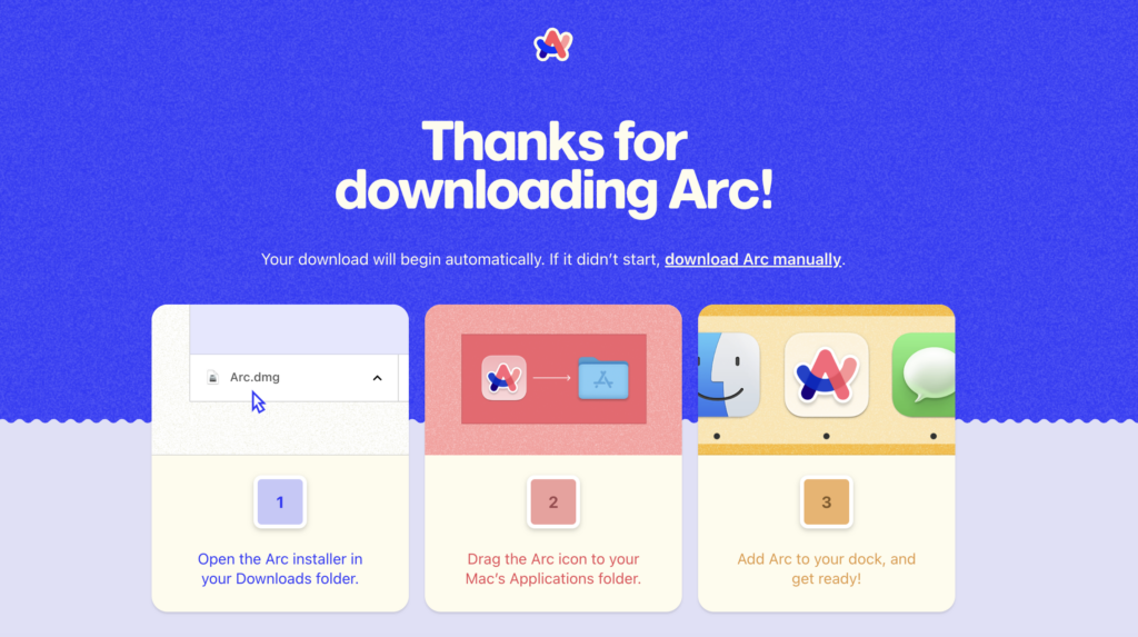 Arc browser